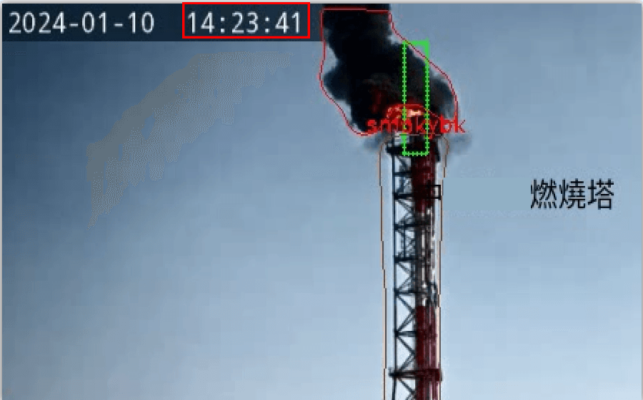 圖3 AI影像辨識事故擷取畫面